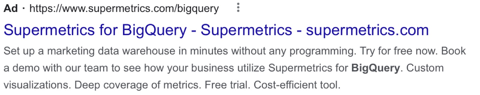 Supermetrics Value Proposition
