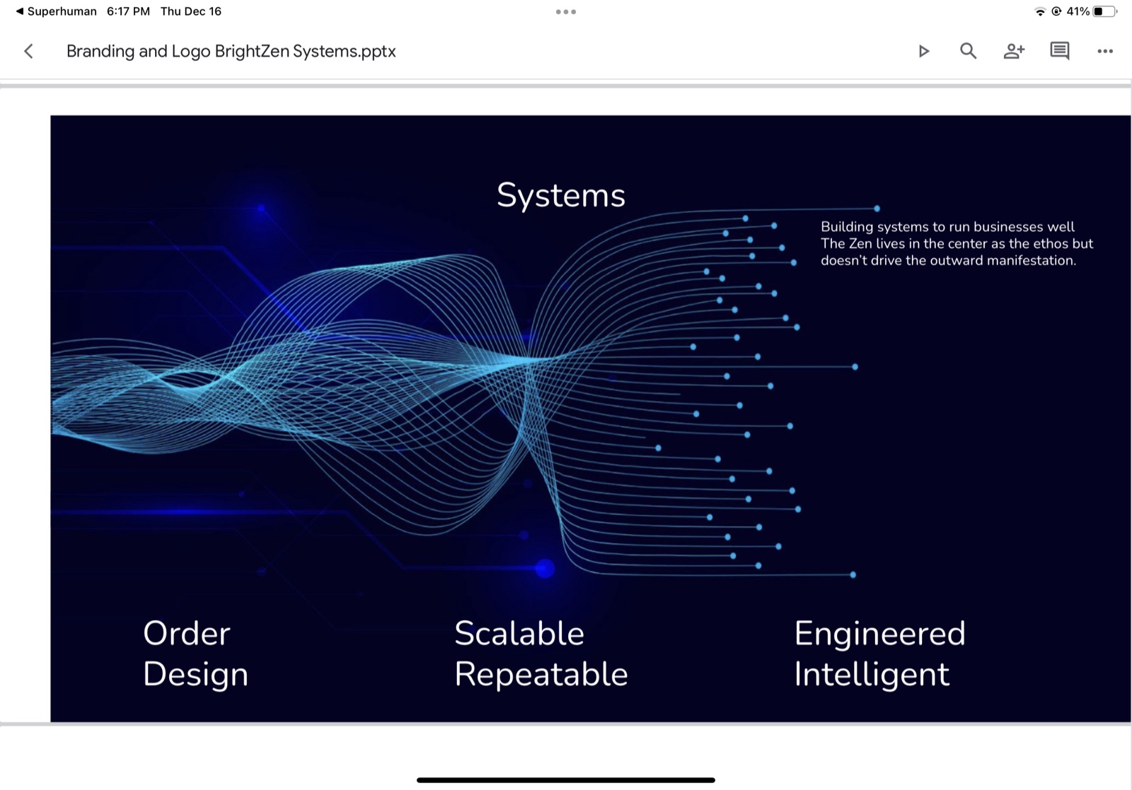 Systems words
