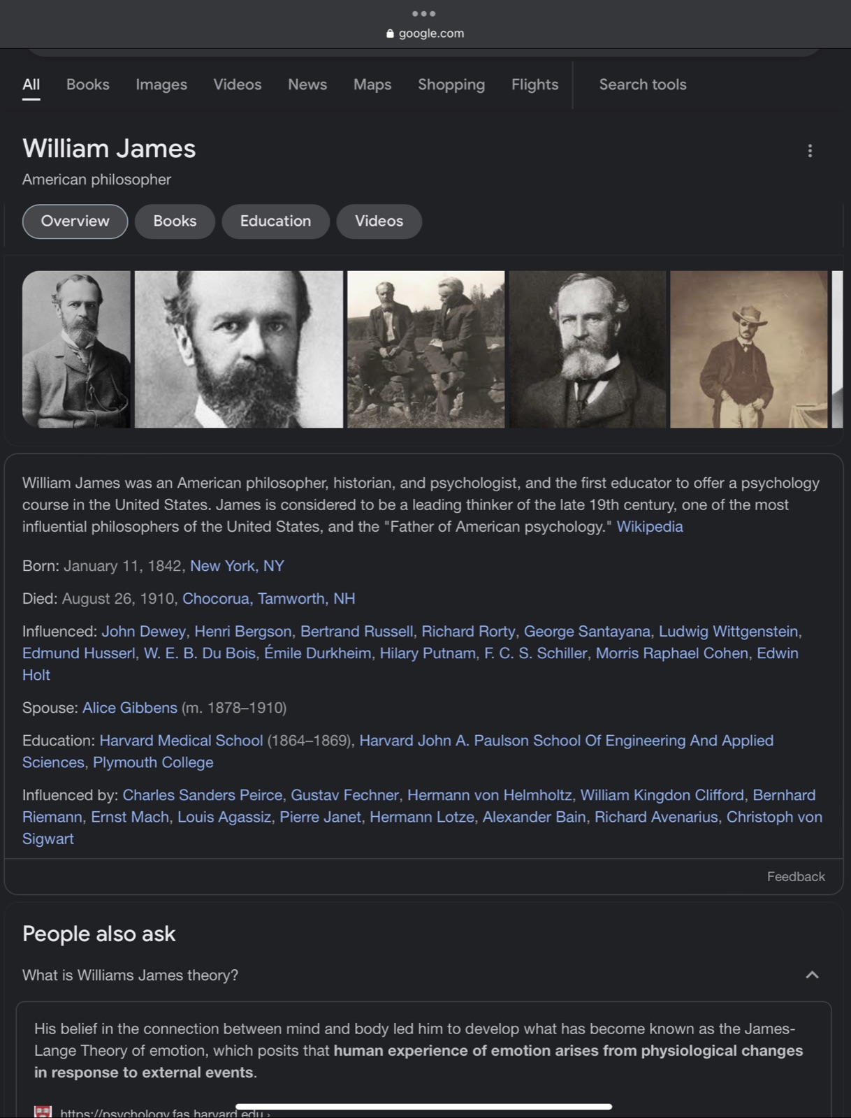 William James