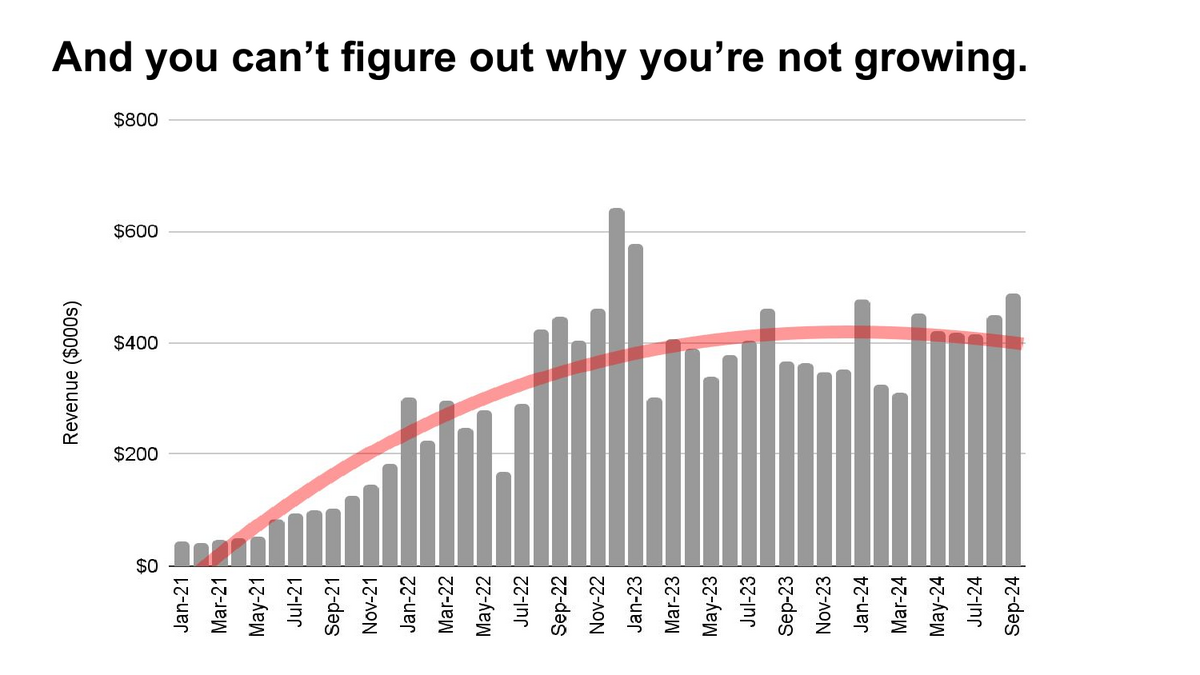 Revenue flattens and you can’t figure out why