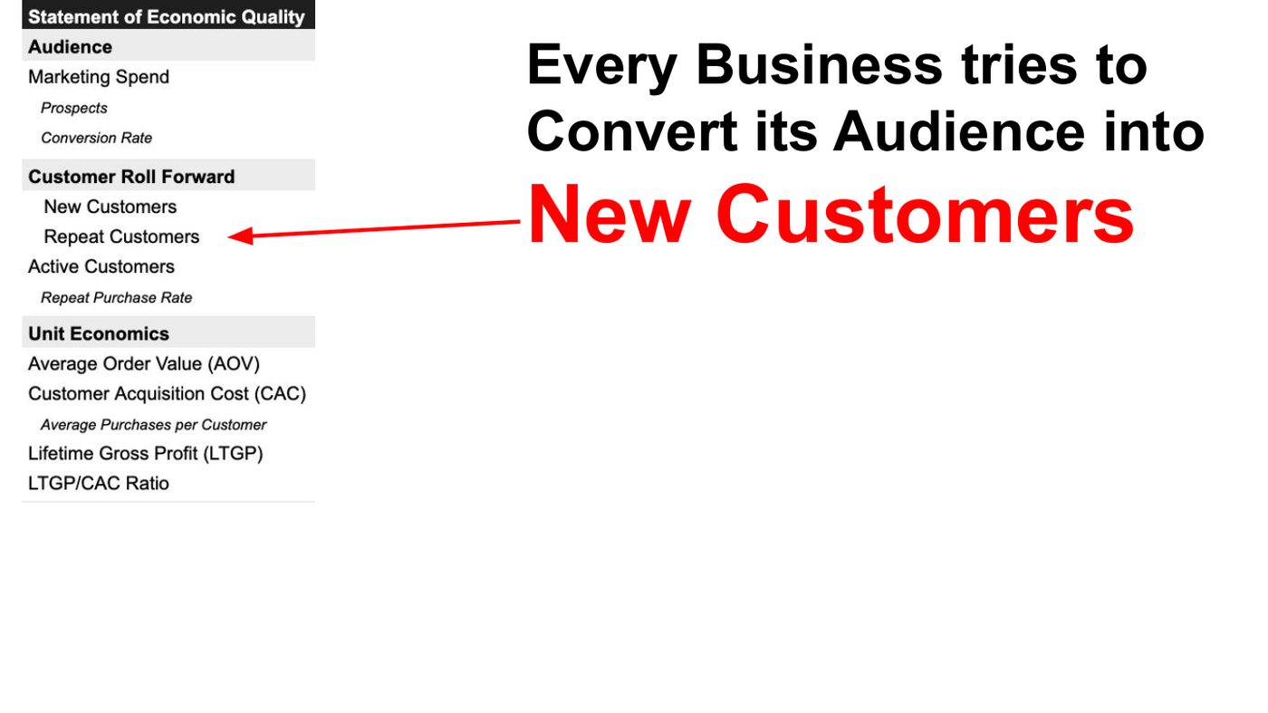 Every business tries to convert its audience into new customers