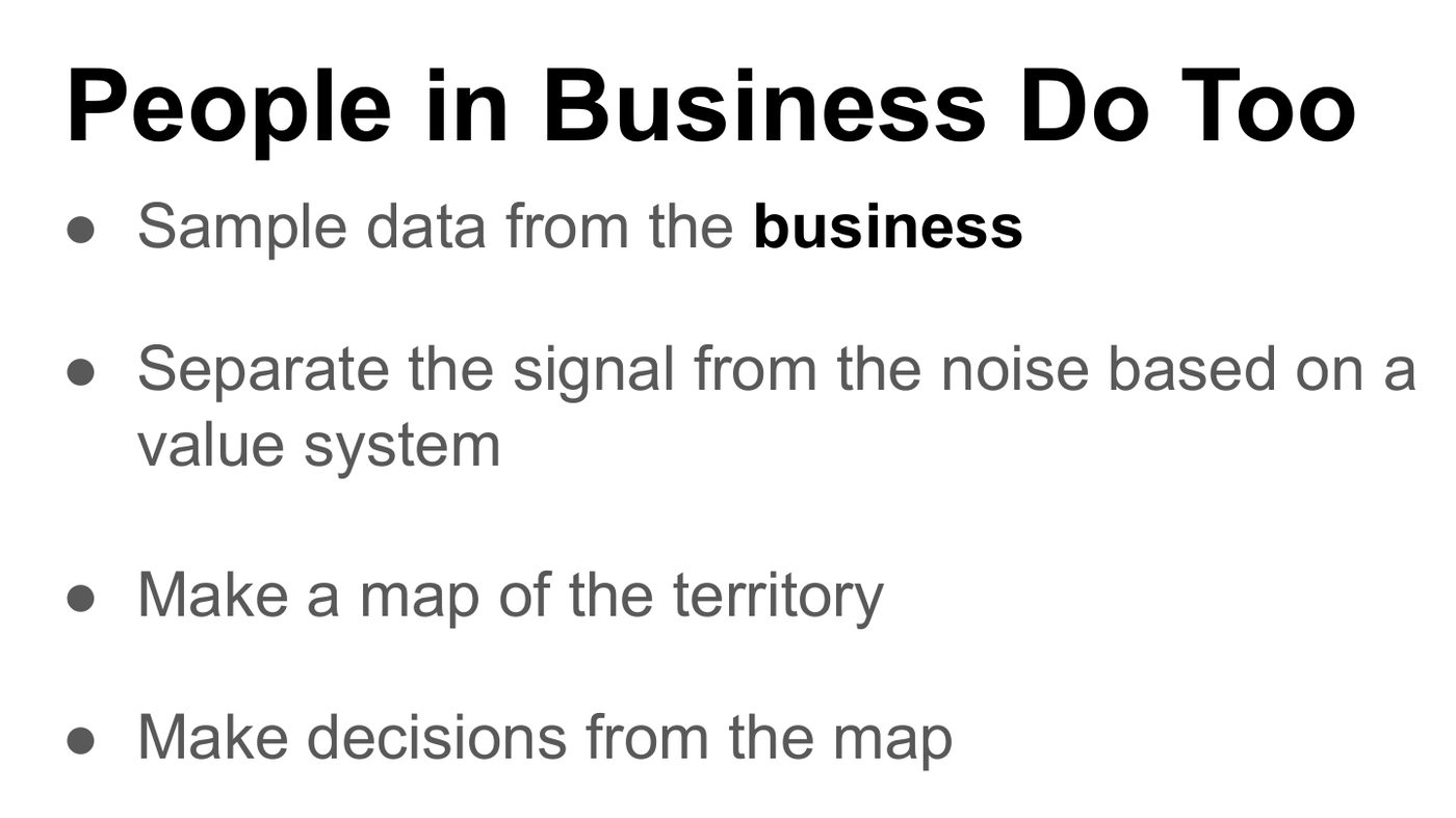 People in business do too